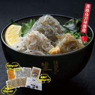 淡路島岩屋港の釜揚げしらす＆淡路島の生しらす＆沖漬けセット