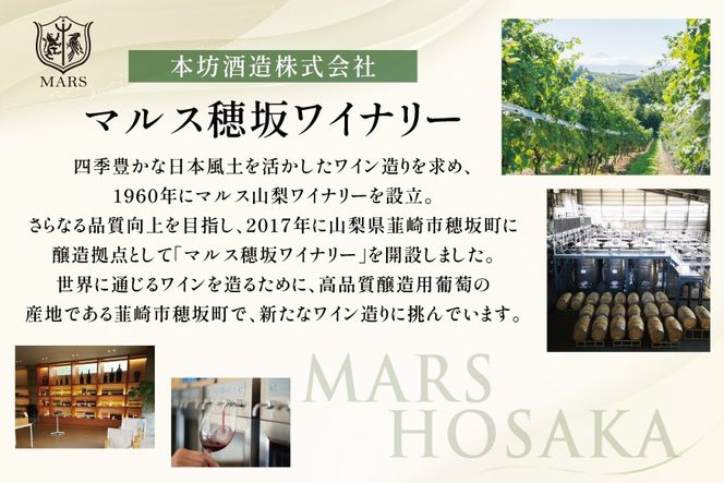 定期便 ワイン ソムリエ おまかせ 2本セット×4回 [マルス穂坂ワイナリー 山梨県 韮崎市 20743306]