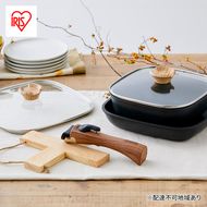 フライパン セット 6点 セット 取っ手が取れる SKL-SE6S  スキレット アイリスオーヤマ IH ガス オーブン キャンプ BBQ フライパン 鍋 ガラス蓋 スキレット風 プレゼント ギフト スクエア 新生活