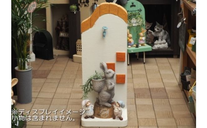 ガーデニング ハイウォール 軽量 飾り塀 移動も簡単！好きなものを飾って楽しもう♪ 飾り蛇口付き オレンジ  配送不可 北海道 沖縄 離島 庭 ベランダ おしゃれ インテリア 手作り 目隠し 庭の飾り 屋外 室内 