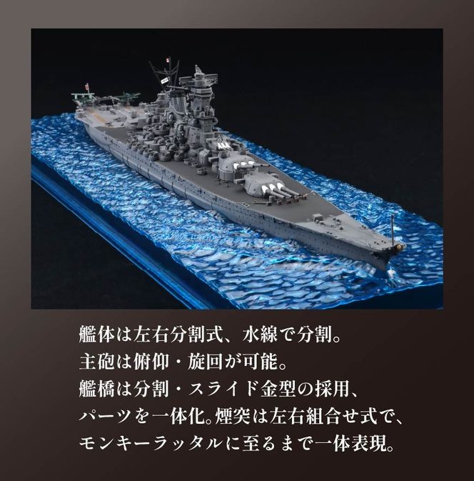模型 1/700 波シリーズ スナップ仕様 日本海軍 戦艦 大和 天一号作戦/昭和20年 1セット 船 ホビー 玩具 プラキット 乗り物 造形 送料無料 フジミ模型 静岡県 藤枝市