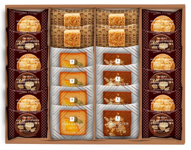 ガトーサンク 24個入り×4箱 菓子 焼き菓子 詰め合わせ セット フィナンシェ フロランタン ブラウニー スイーツ 個包装 プレゼント ギフト 愛知県 日進市