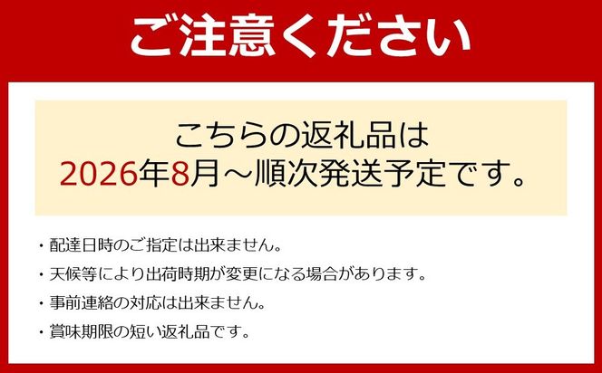 ［先行予約］[新鮮・産直]和歌山有田産のたねなし巨峰約2kg★2026年8月上旬頃より順次発送  	BZ044