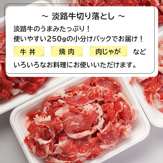 淡路島のお肉お手軽味わいセット（ハンバーグと淡路牛切り落とし）