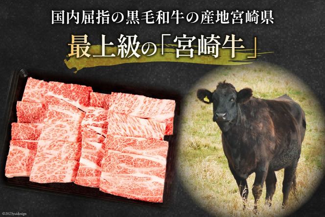 牛肉 宮崎牛 ウデ焼肉 400g [ミヤチク 宮崎県 日向市 452061032] 肉 ウデ 赤身 焼肉 冷凍