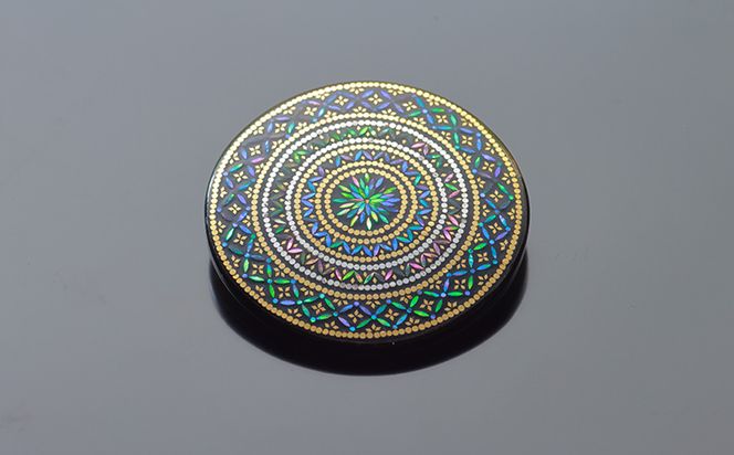 【嵯峩螺鈿野村】華七宝ブローチ｜京都 老舗 伝統工芸 漆器 ジュエリー［ 京都 老舗 伝統工芸 工芸品 アクセサリー ジュエリー ファッション 漆 人気 おすすめ 職人 お取り寄せ 通販 送料無料 ふるさと納税 ］ 261009_B-AS14