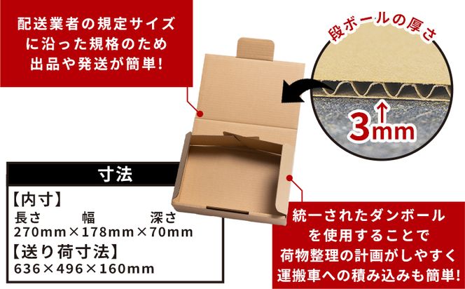テープレスケース ６０サイズ 40枚 - 国産 厚さ3mm 段ボール ダンボール 荷物 発送 引っ越し 便利 収納 整理 フリマサイト オークション 通販 配送 梱包 郵便 ta-0014