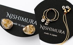 真鍮切粉の着せ替えピアス  B-937