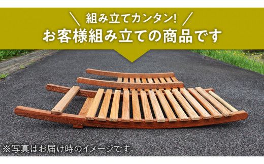 《 受注生産 》 天然木 ハイバック チェア 1脚 【 小 】 組み立て式 木製 デッキチェア インテリア アウトドア キャンプ テラス 庭 家具 日用品 椅子 イス 収納 省スペース [DP002us]