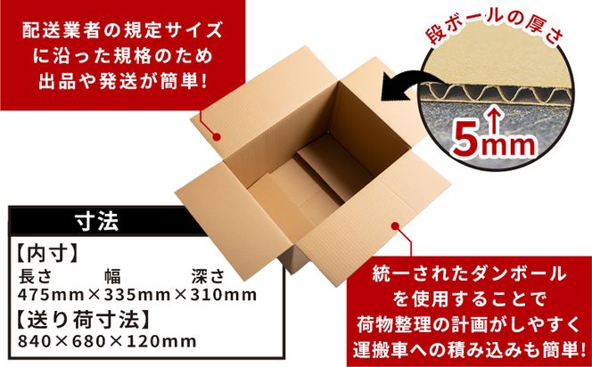 梱包用ダンボール １２０サイズ 10枚 - 国産 段ボール 荷物 発送 引っ越し 便利 収納 整理 フリマサイト 通販 配送 梱包 郵便 規定サイズ 防災 タケナカダンボール ta-0029