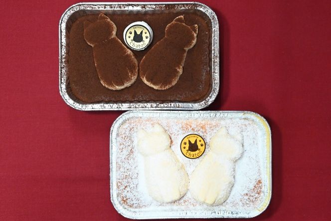 【2026年2月より順次発送】 AI187 スフレ ケーキ チーズ チョコ 計2個 セット [ チーズケーキ チョコケーキ チョコレートケーキ スフレケーキ ふわふわ ケーキ 冷凍 スイーツ 焼き菓子 パティスリーシャトン 長崎県 島原市 ]