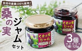 桑の実ジャム(3個) フルーツ 果物 ジャム セット マルベリー 大分県産 特産品 大分県 佐伯市 国産 朝食 桑の実 瓶詰 防災 常温 常温保存【BN01】【番匠商工会女性部直川支部】