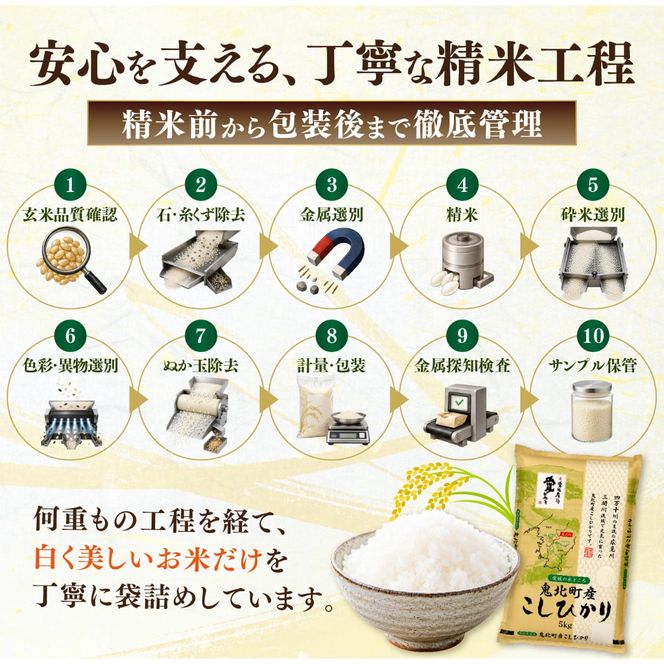 【先行予約】【令和8年産】鬼北町産 こしひかり 5kg 【米屋仕上げ】| R8年産 新米 精米 白米 ご飯 米 コシヒカリ お米のまつや 株式会社ドイ 愛媛県鬼北町