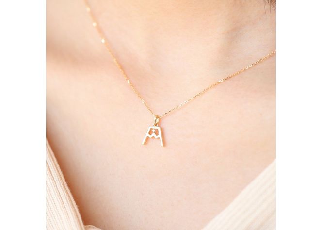 富士山ダイヤモンドネックレス　S-5724 【選べる地金 K18YG / PT950  】  ネックレス ペンダント ダイヤモンド K10YG イエローゴールド PT950 プラチナ 富士山 山梨 富士吉田