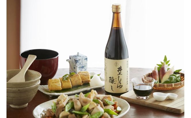 井上醤油店 蔵の素ブランド 井上しょうゆ 醸し・造り 2本セット 発売元 株式会社片山 141305_JN12