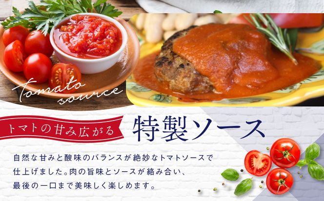 【ダニエルズ】和牛と国産豚のハンバーグ トマト煮込み 5個入り｜京都 本格イタリアン 有名店 人気［ 簡単 時短 レンチンのみ 冷凍 グルメ 人気 おすすめ ギフト プレゼント 贈答 お取り寄せ 通販 送料無料 ふるさと納税 ］ 261009_A-AAE003