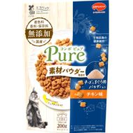 コンボ ピュア キャット チキン味・チーズ＆まぐろ節パウダー仕立て 200g ｘ12(ケース単位) キャットフード