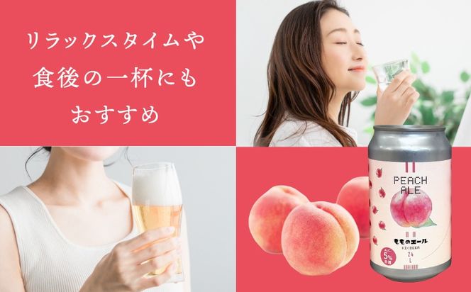 015B701 クラフトビール 桃のエール 6缶