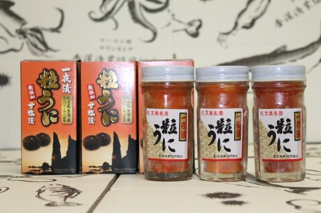 北海道 礼文島 香深産 濃厚な甘み エゾバフンウニ 一夜漬け粒うに 60g×3本［香深漁業協同組合］【 うに ウニ 雲丹 粒ウニ バフンウニ 香深産 赤穂の天塩 珍味 おつまみ 贅沢 】