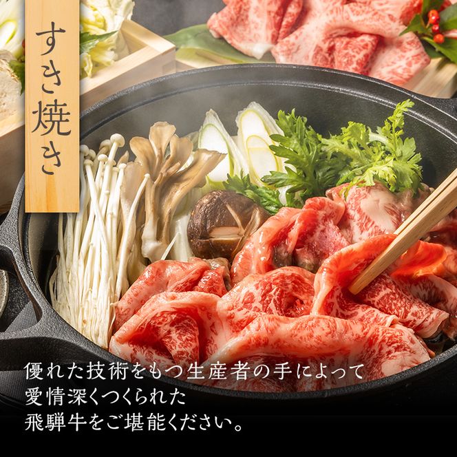 飛騨牛 岐阜県海津市産 すき焼き 切り落とし 500g 牛肉 すきやき お肉 冷凍 