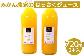 無添加はっさくジュース720ml×2本 ※北海道・沖縄・離島への配送不可