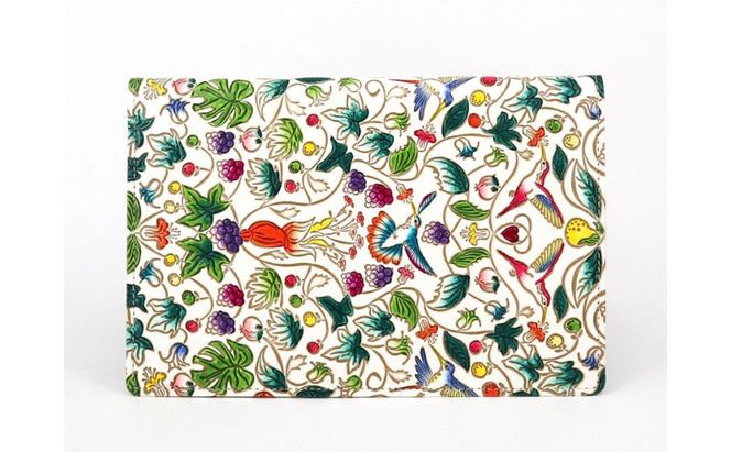 【文庫屋大関】パーソナルホルダー　ハチドリの憂鬱【皮革工芸品】 民芸品 雑貨 日用品 文房具 革小物 牛革 ファイル ケース 