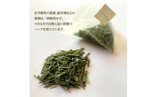 ハーブ仁淀川産 自然栽培ハーブ レモングラス ハーブティー ティーバッグタイプ 4個セット 7袋入り×4個 ギフト  ティーバッグ 無農薬 リラックス 眠り 高知県産【ハーブ仁淀川】 [BQBO005]