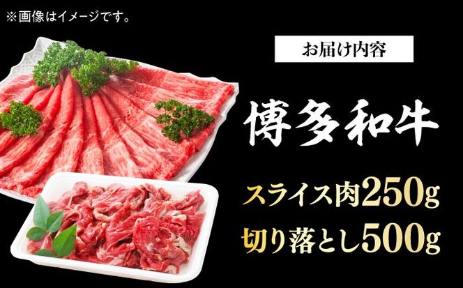 【訳あり】博多和牛 しゃぶしゃぶ すき焼き 750gセット《築上町》【株式会社MEAT PLUS】[ABBP061]