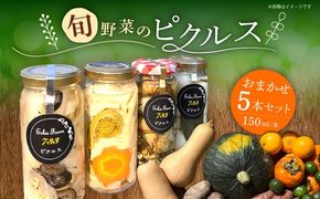 お任せピクルス５本セット化粧箱入り《築上町》【ERBA FARM733】 [ABAP006] 19000円[ABAP006]