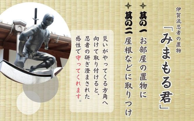 忍者みまもる君人形（構） artk0001
