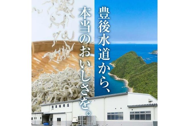  豊後水道産 しらす (合計600g・100g×6袋) 冷凍 しらす しらす丼 丼ぶり 魚 さかな ご飯 ごはん 炒飯 チャーハン パスタ サラダ 国産 大分県 パック 小分け 便利 大分県 佐伯市【CT09】【 (有)高橋商店】