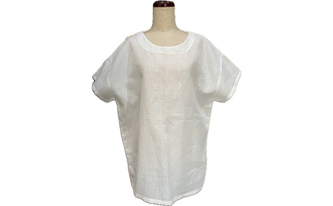 雪さらし体験【Tシャツ】ファッション 洋服 シャツ からむし生地 涼感 通気性 漂白 殺菌 体験型 冬 雪 信濃川 新潟県 十日町市