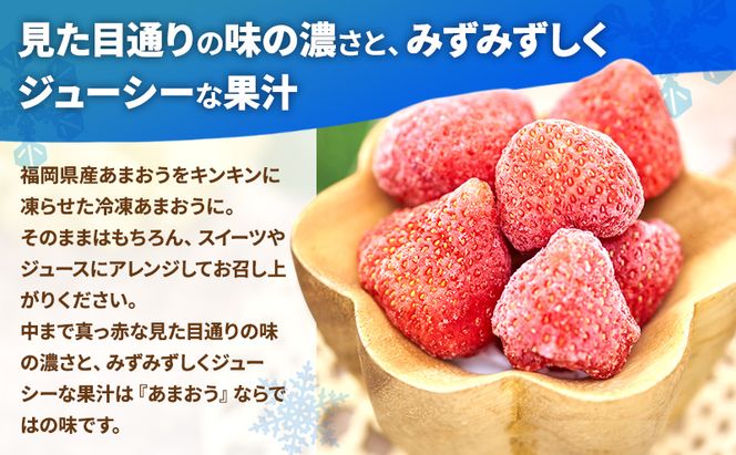 いちご 福岡産 冷凍あまおう 約500g×3袋 冷凍 苺 イチゴ あまおう フルーツ 果物 ※配送不可:離島