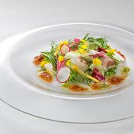 グランドニッコー淡路　スペシャリテペアランチ券 地産地消　淡路ランチコース（２名様１組）