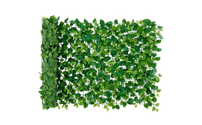 ＤＥＣＯ ＧＲＥＥＮ フェンス＆シェード GS-200LG ライトグリーン グリーンシェード  アイリスオーヤマ 1m×2m リーフラティス 日よけシェード ベランダ目隠し 窓 ベランダ 庭 グリーンカーテン グリーンフェンス サンシェード フェイクグリーン