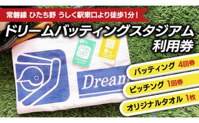 バッティング4回券・ピッチング1回券[CA001us]