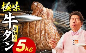 mrz0295 厚切り牛たん 5kg【氷温熟成×旨塩ダレ 味付き 訳あり サイズ不揃い 500g 小分け 焼くだけ 焼肉】