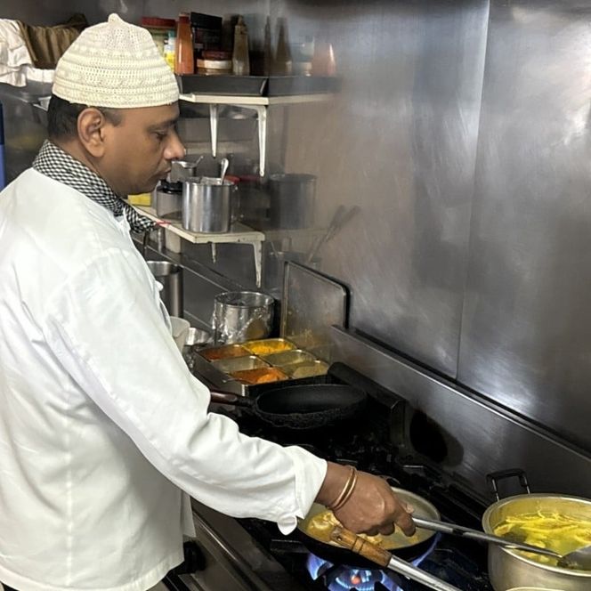 OKHOTSK×INDIASPICE OKHOTSK ビリヤニ HOTATE 1皿 ( 食品 加工品 惣菜 ほたて ホタテ )【127-0009】