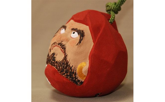 土鈴　だるま インテリア 工芸品 