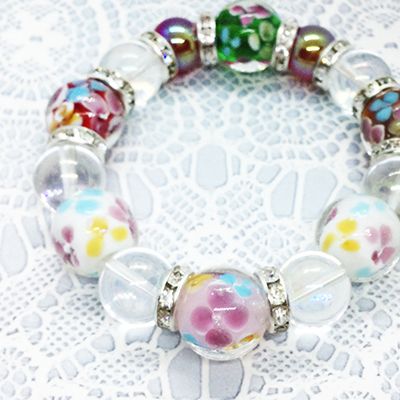 天然石パワーストーンプレスレット（5） アクセサリー ブレスレット ギフト 