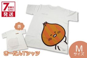 《7営業日以内に発送》きーたんTシャツ Mサイズ ( Tシャツ シャツ トップス M イラスト 可愛い )【165-0011】
