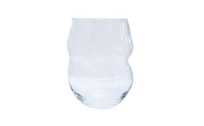 かぎろひ　グラスＬペア（クリアー・タン）Sghr スガハラ ガラス キッチン雑貨 おしゃれ デザイン 手に馴染む フィット感 口当たりがいい ペアグラス 2個セット 