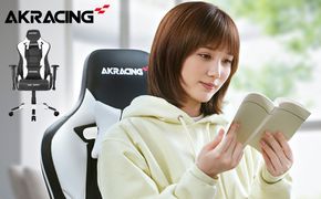 099H3162 【ふるさと納税限定】AKRacing Pro-X Gaming Chair (White) JP エーケーレーシング ゲーミングチェア（ヘッドレスト・ランバーサポート付き）