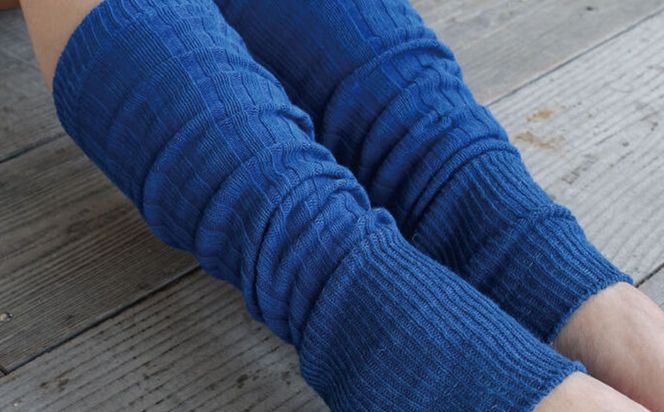 おのころ藍 × ニットデザインにしな　indigo WAMAER