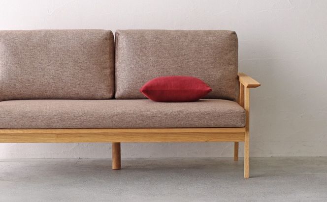 ミニクッション 長方形 カプリス マルベリー 約 42cm × 26cm クッション ソファ 生地 秋山木工 秋山木工株式会社 国産 静岡県 藤枝市