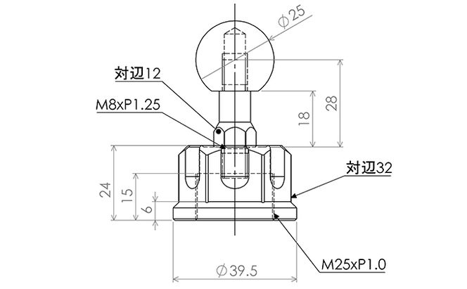 マルチマウントベースφ25　Kawasaki Ninja250(18'-20')，Ninja400(18'-20')，ZZR1400，ZX-14R他用 雑貨 日用品 車 ホルダー