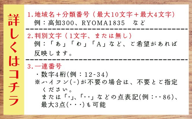 アクリルナンバープレートキーホルダー（2個セット） ak-0013