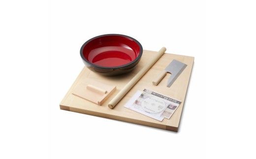 味づくり「自分流」 こだわりの麺打ちセット
