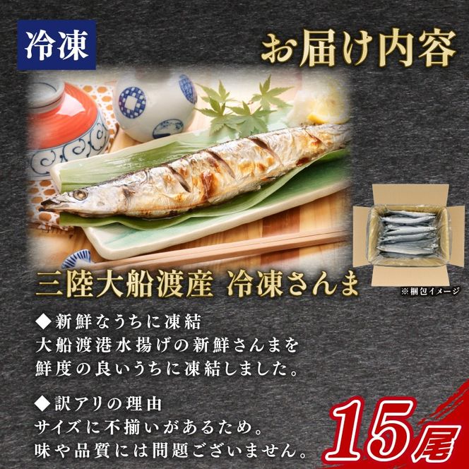 訳あり さんま 15尾 いか一夜干し 2尾 セット 冷凍 イカ 一夜干し 干物 秋刀魚 大船渡 鮮さんま 冷凍さんま 大船渡さんま 刺身 刺し身 お刺身 海鮮 sanma SANMA 鮮魚 ごはん 夕飯 おかず 米 丼 岩手 三陸