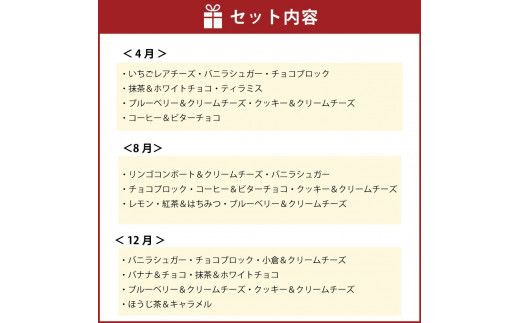 【3回定期便(4・8・12月発送)】マフィン 8個セット カップケーキ 焼き菓子 スイーツ お菓子 洋菓子 バニラ チョコ 小倉 クリームチーズ バナナ 抹茶 ホワイトチョコ ブルーベリー クッキー ほうじ茶 キャラメル マフィン ギフト 贈り物 送料無料手作りマフィン 8個セット
